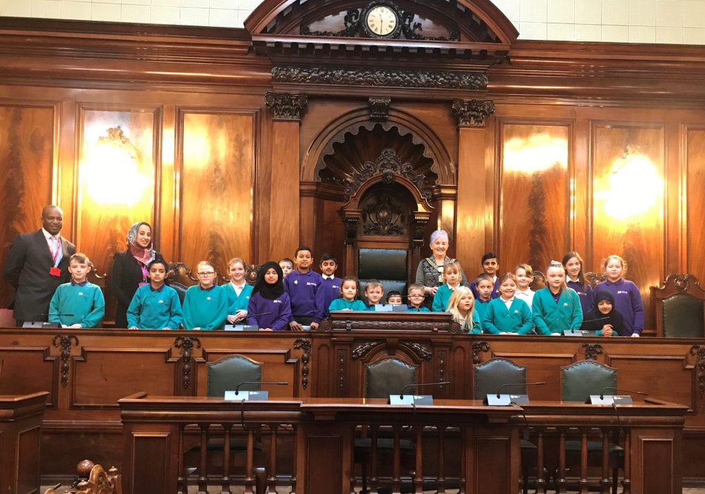 Student Council visit City Hall